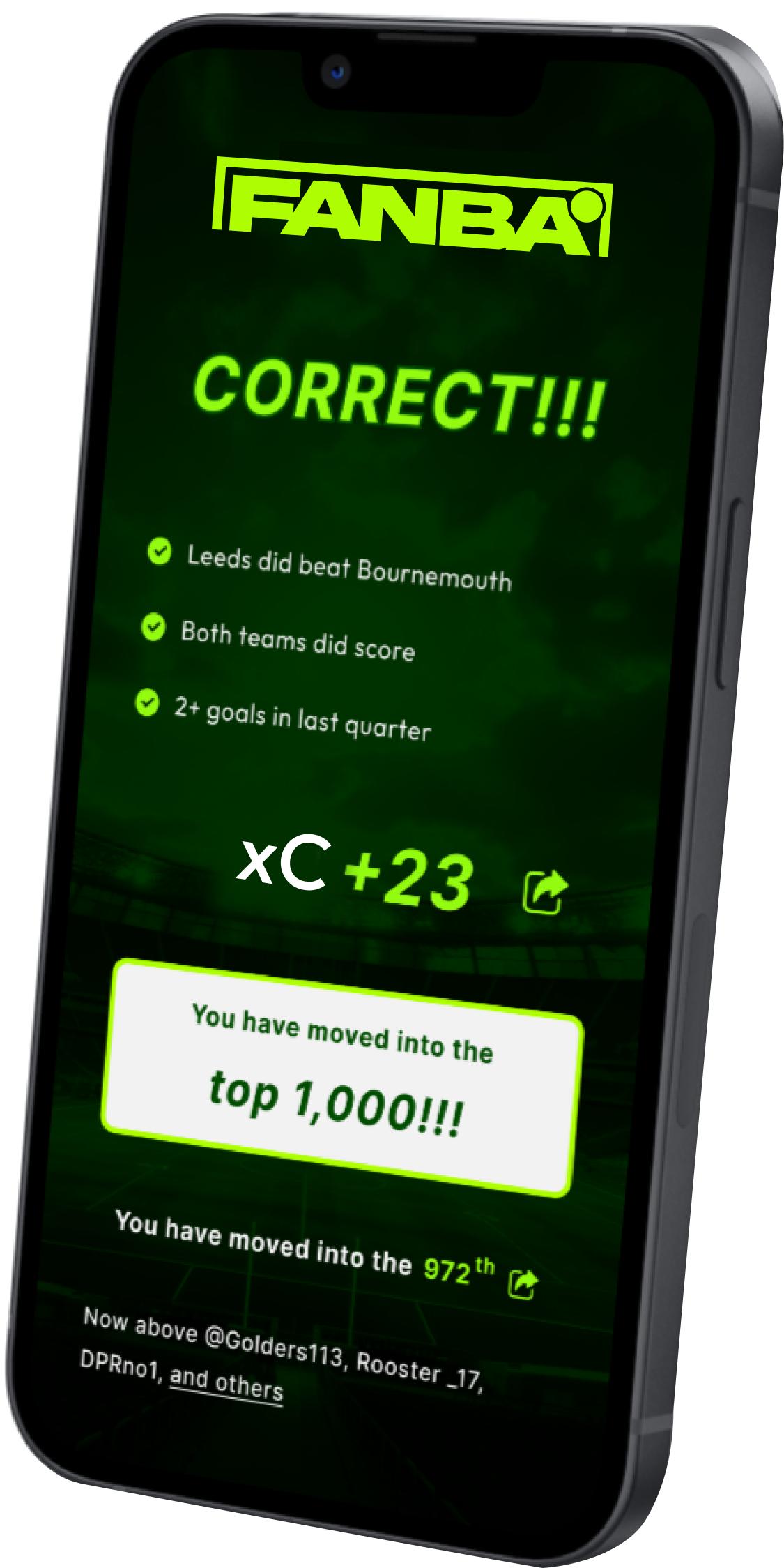 HYPES App on Phone